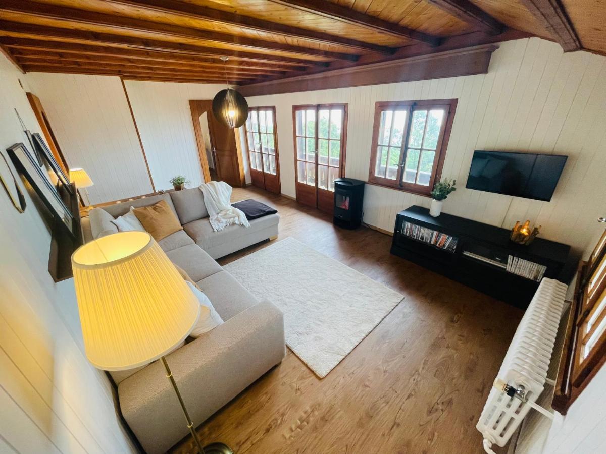 Chalet 4 Personnes Avec Sauna Leysin Exterior photo