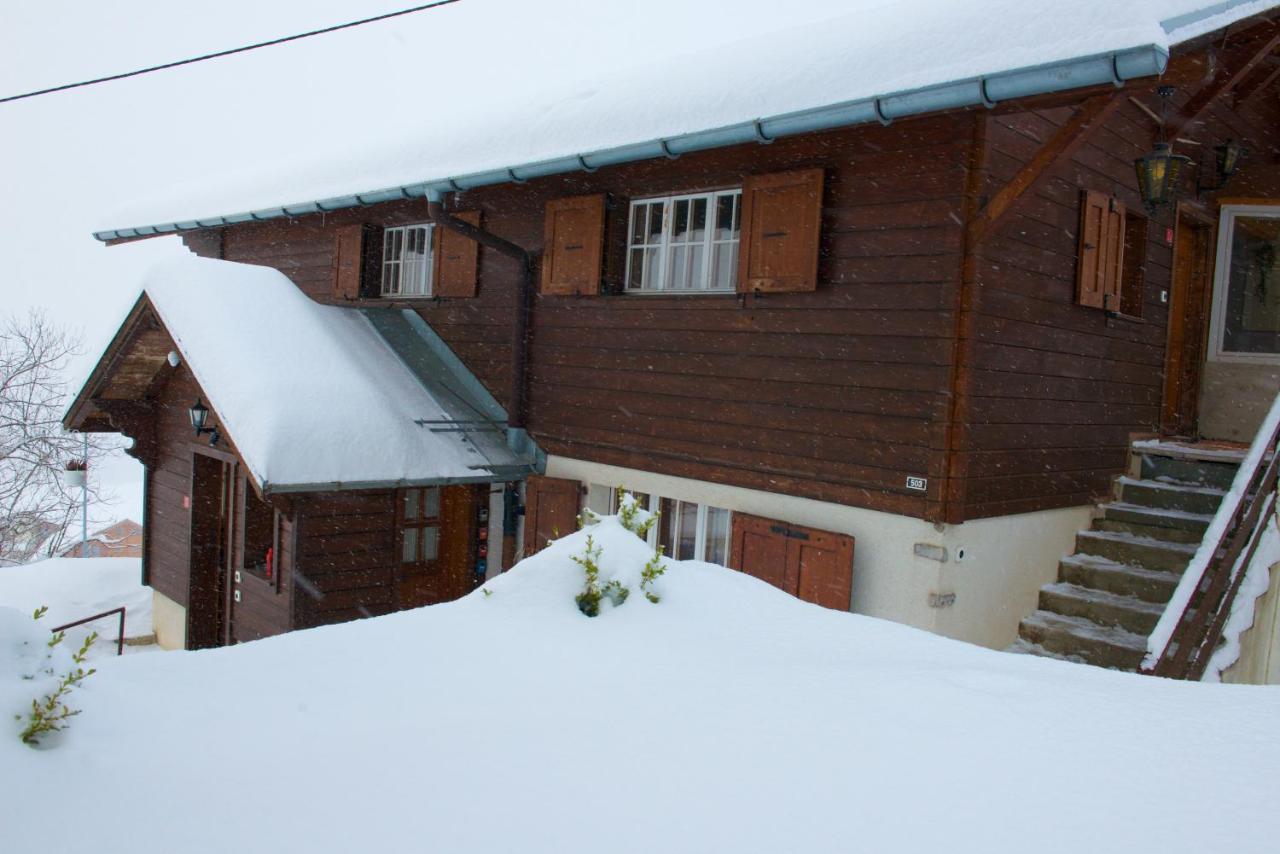 Chalet 4 Personnes Avec Sauna Leysin Exterior photo