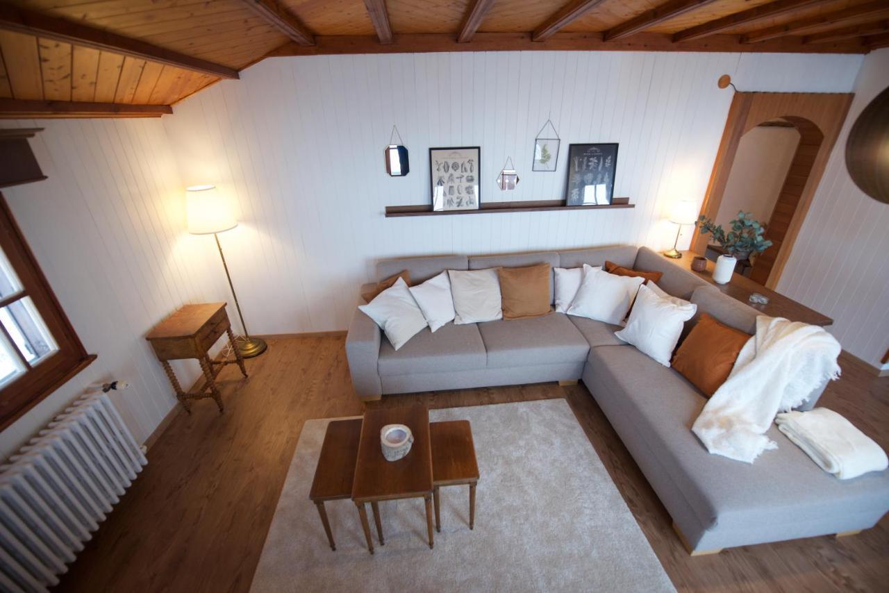 Chalet 4 Personnes Avec Sauna Leysin Exterior photo