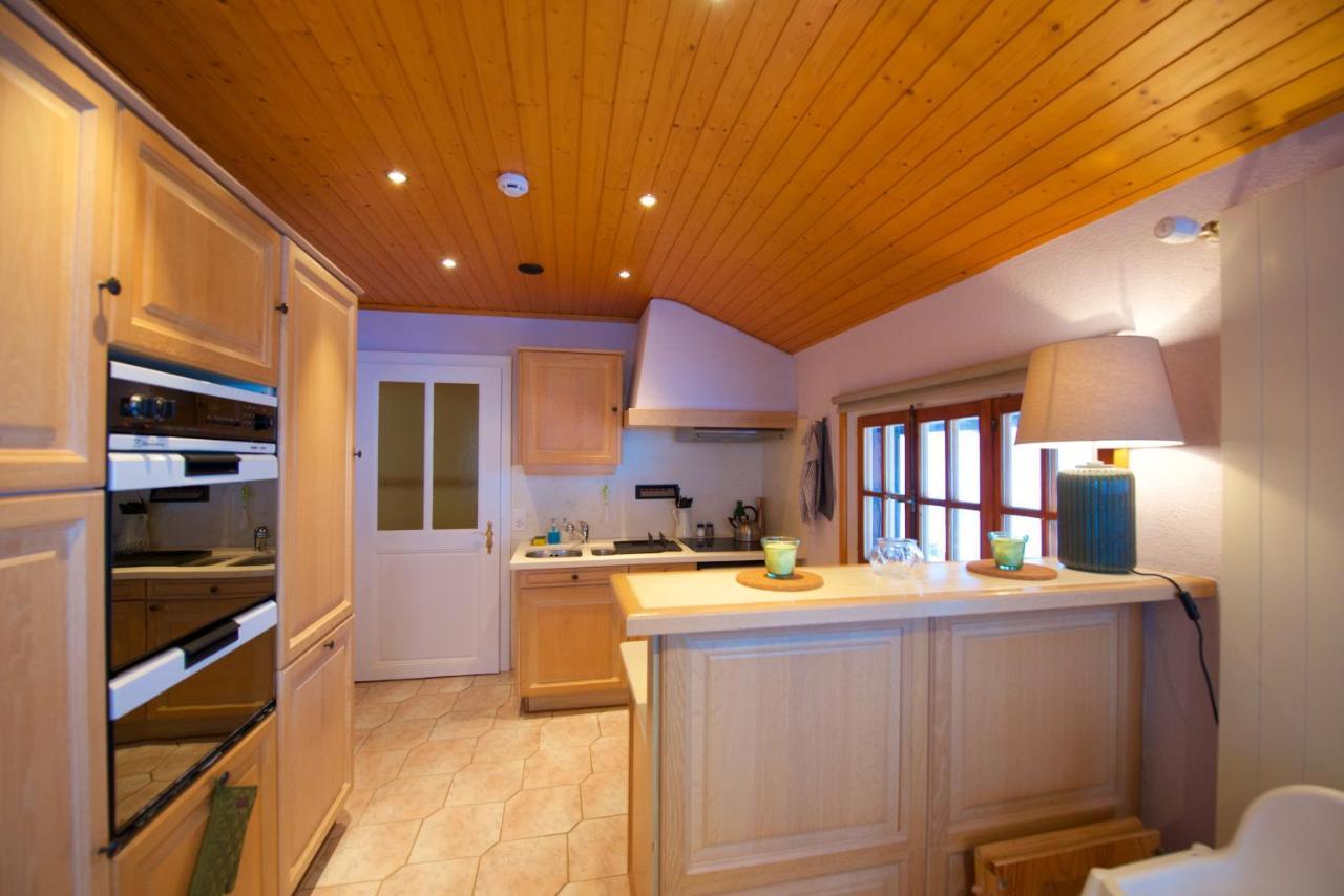 Chalet 4 Personnes Avec Sauna Leysin Exterior photo