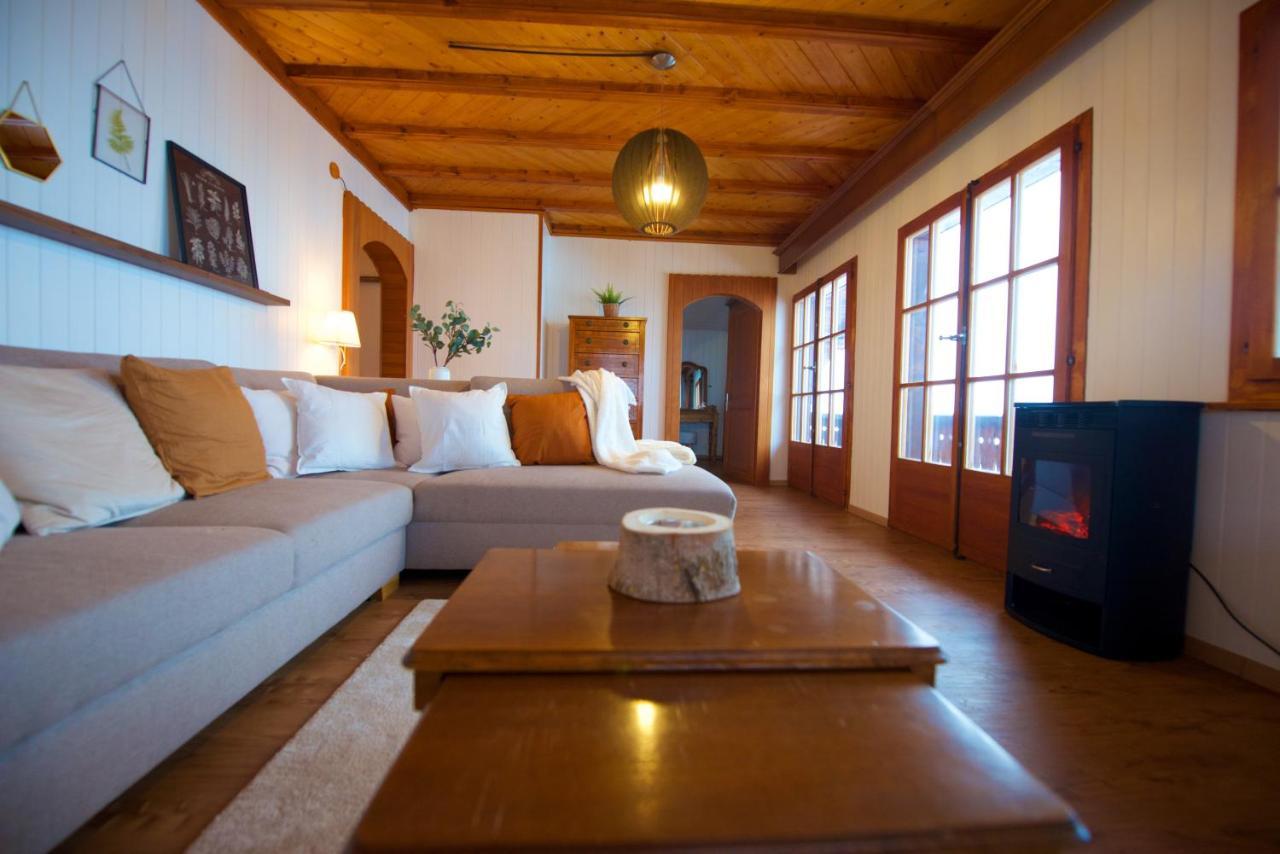 Chalet 4 Personnes Avec Sauna Leysin Exterior photo