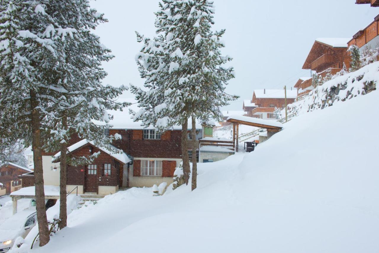 Chalet 4 Personnes Avec Sauna Leysin Exterior photo